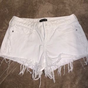 Express Low Rise Jean Shorts
